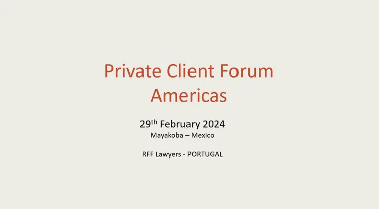 Rogério Fernandes Ferreira was speaker at the 12th annual Private Client Forum Americas of Private Client Global Elite in Mexico. 