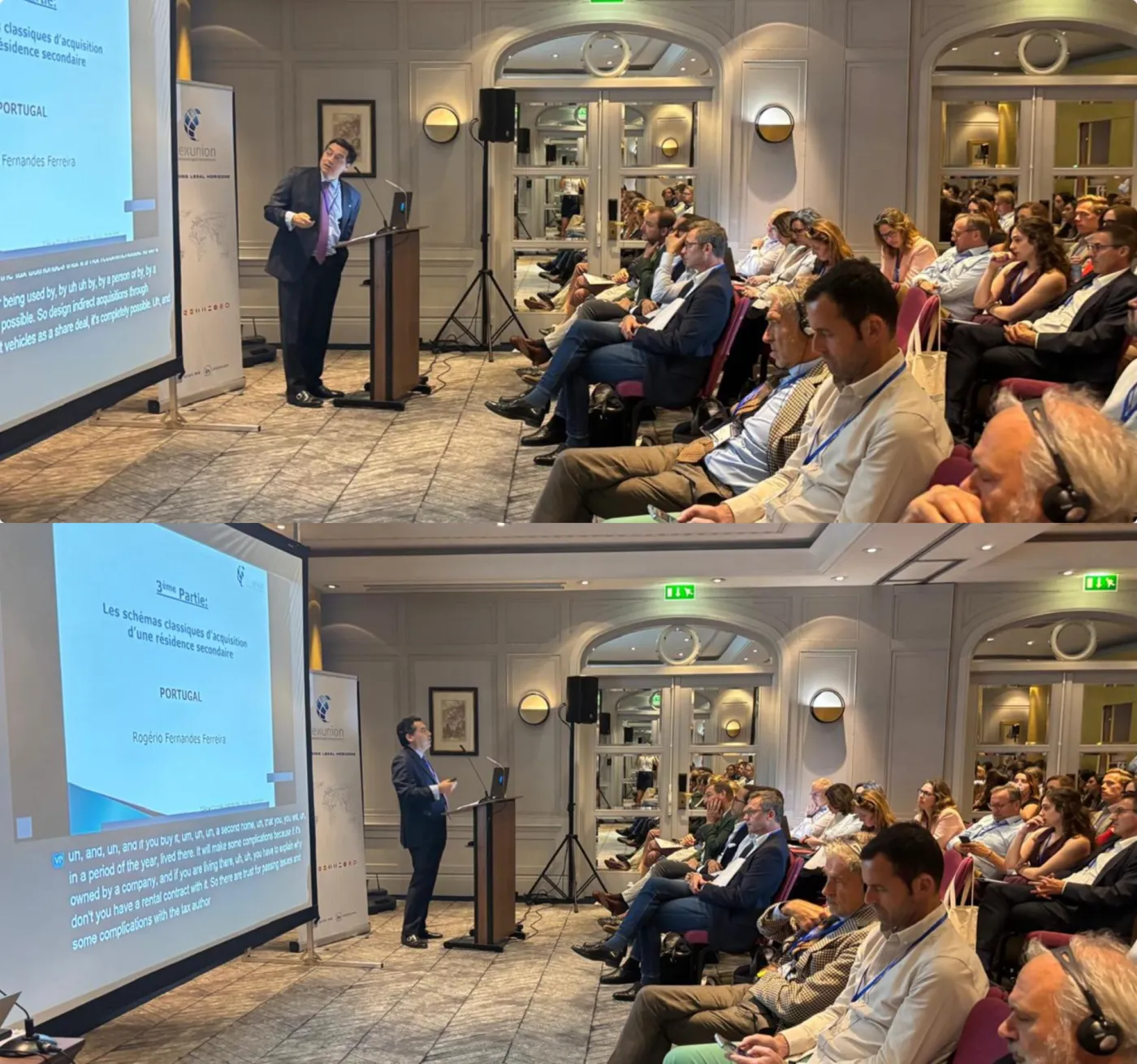 Rog&eacute;rio Fernandes Ferreira speaker at  Lexunion Annual Congress in Paris