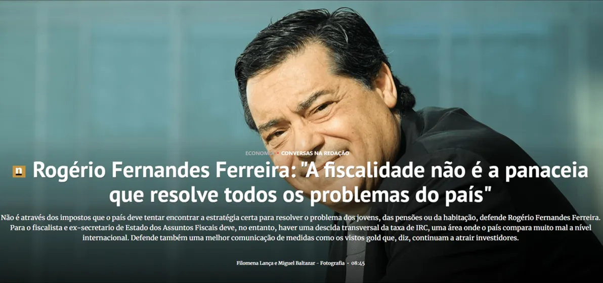 Conversa na redação do Negócios sobre o Orçamento do Estado