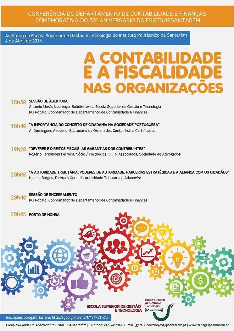 Rogério M. Fernandes Ferreira orador em conferência 