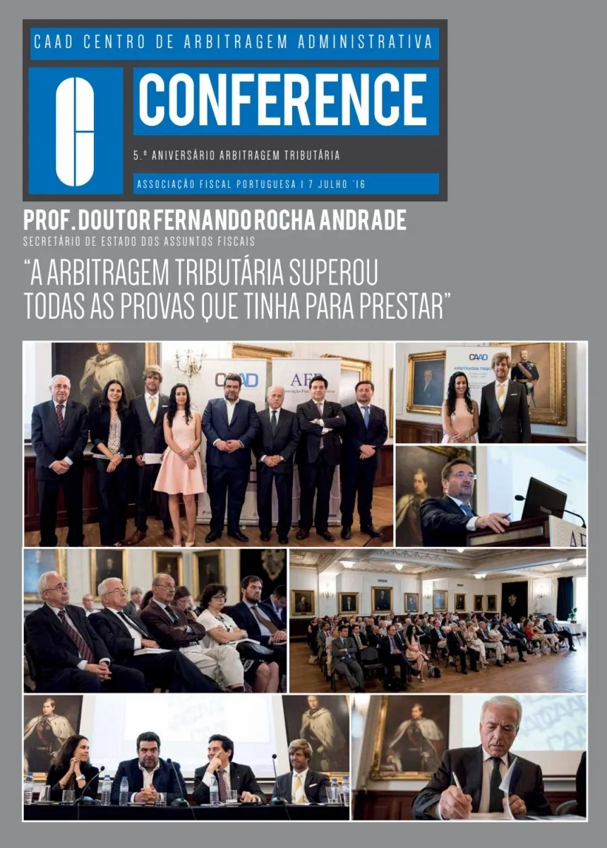 Congresso CAAS/AFP &ndash; &ldquo;Arbitragem Tribut&aacute;ria 5.&ordm; Anivers&aacute;rio&rdquo;