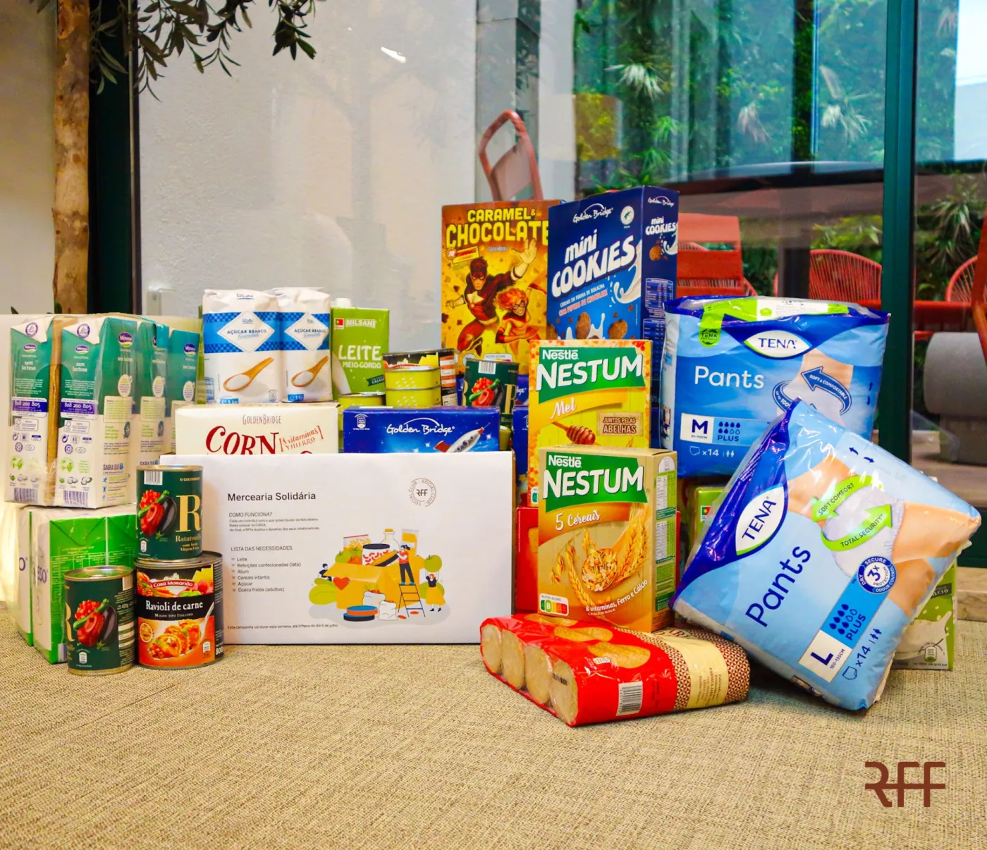 RFF Advogados junta-se à Associação Avenida da Liberdade para arrecadar produtos para Mercearia Solidária
