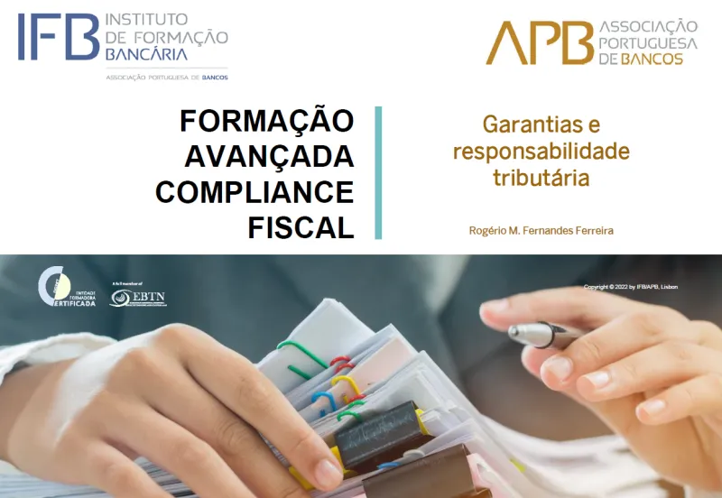 Formação Avançada Compliance Fiscal - Garantias e responsabilidade tributária