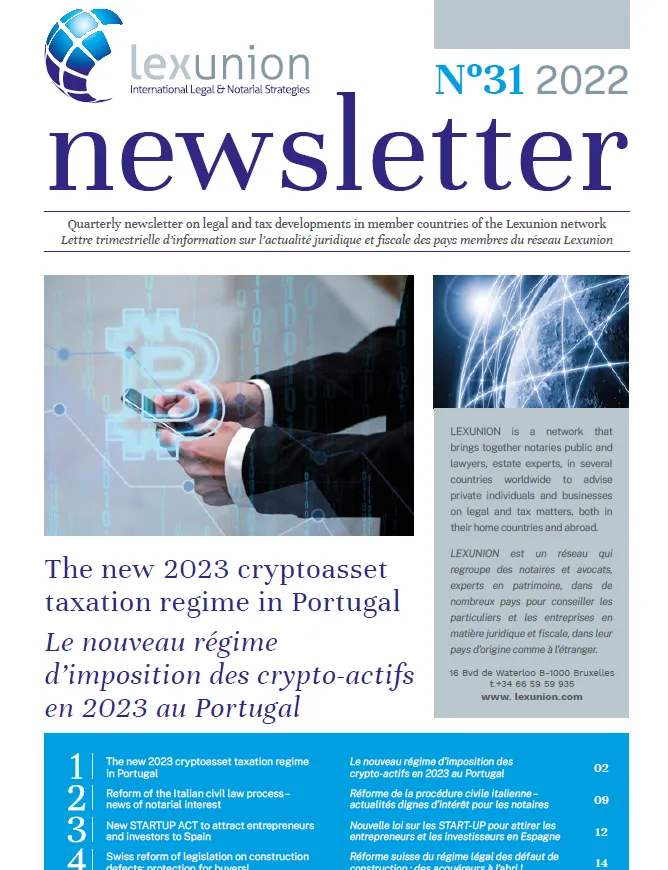 The new 2023 cryptoasset taxation regime in Portugal