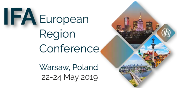 RFF na 1.º IFA European Region Conference em Varsóvia
