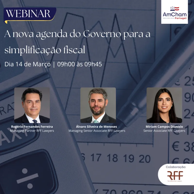 RFF Lawyers junta-se à AmCham para falar da agenda de simplificação fiscal