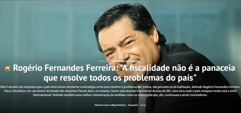 Conversa na redação do Negócios sobre o Orçamento do Estado