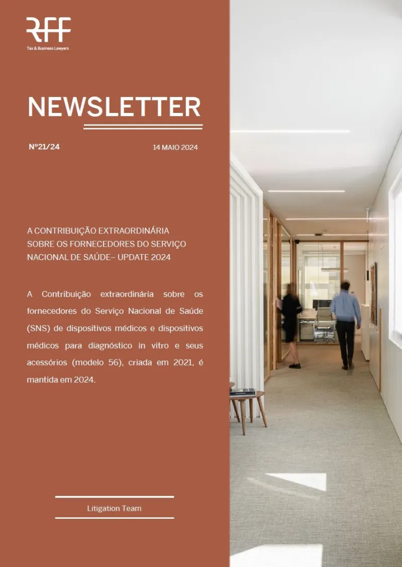 A Contribuição Extraordinária sobre os fornecedores do Serviço Nacional de Saúde – update 2024