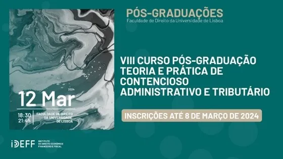 Rogério Fernandes Ferreira leciona em pós-graduação de Contencioso Administrativo e Tributário