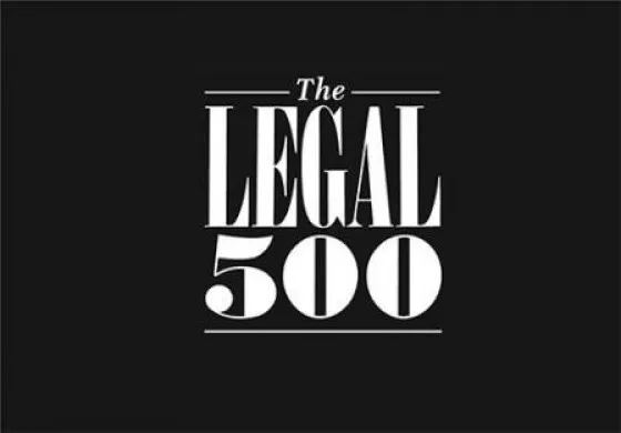 RFF ranked Top Tier 1 and Leading by Legal 500