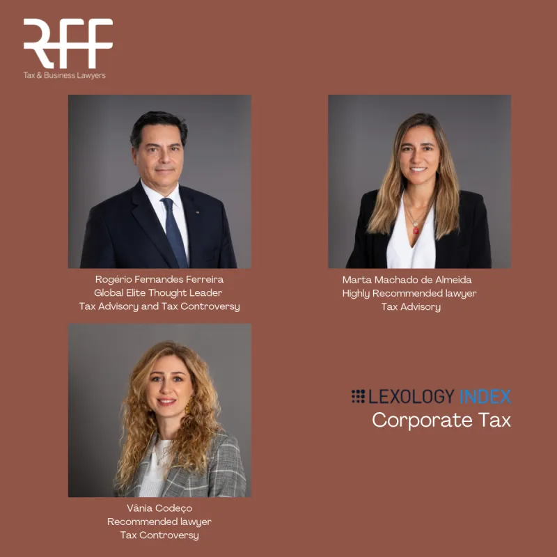 RFF Lawyers continue de renforcer sa pr&eacute;sence dans le Lexology Index &ndash; d&eacute;sormais en Corporate Tax