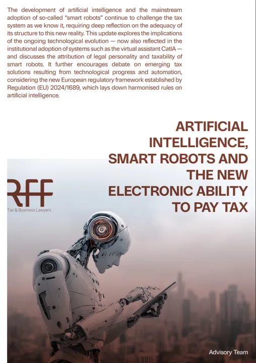Artificial Intelligence, Smart Robots and the New Electronic Ability to Pay Tax