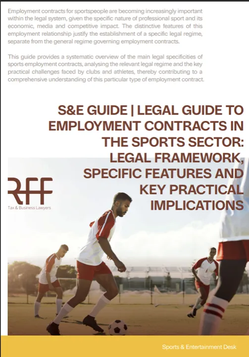 S&E Guide | Guide to employment contracts in the sports sector