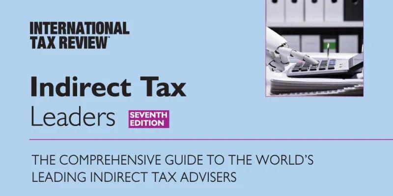Sócia da RFF destacada como “Indirect Tax Leader 2018”