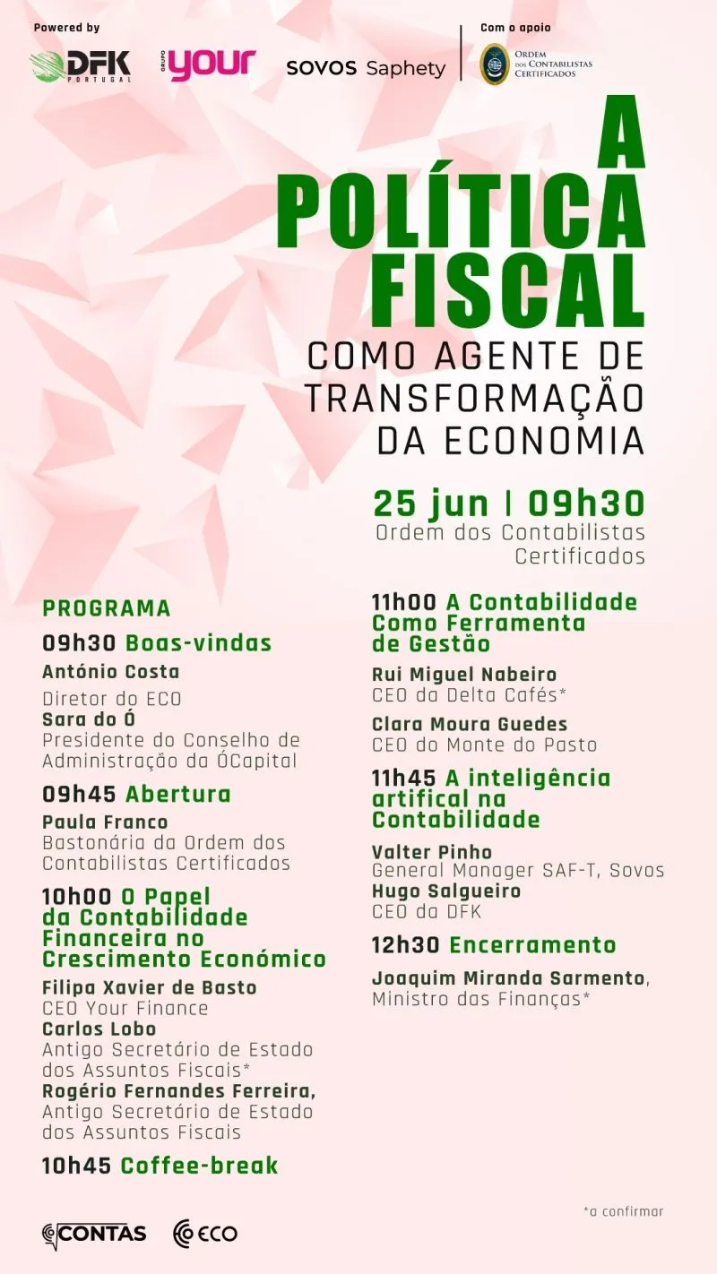 Conferência sobre política fiscal marca lançamento do EContas